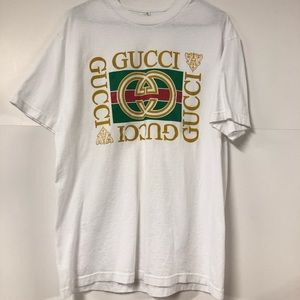 Gucci Bootleg White Tee